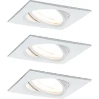 Paulmann LED encastré Nova set de base orientable