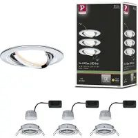 Paulmann LED encastré Nova set de base orientable