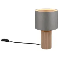 TRIO Lampe à poser TR 568100111 CANIO E14 40 W gris