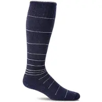 Sockwell Bas de Contention Circulator SW1M Navy Solid Hommes-Taille 39 - 43
