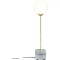 Paulmann Lampe de table Neordic Moa 1-flamme Marbre