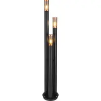Globo Lighting lampe d'extérieur acier inoxydable noir, 3x E27