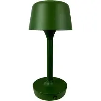 Dyberg Larsen Lampe de Table , Flow, dimmable, Vert, Salon / séjour, Métal, Scandinave