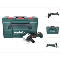 Metabo W 18 LT BL 11-125 Meuleuse Sans Fil - 18V - Metabox - 125 Mm - Machine Seule