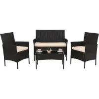 Mendler Ensemble de jardin -N98 (4 pièces)