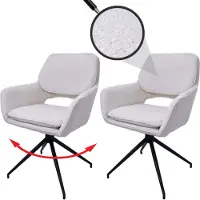 MCW Chaise de salle à manger -N74 (lot de 2)