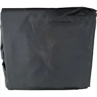 Happy Garden Toile pour parasol droit HAPUNA rond 2,70m de diamètre noir