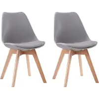 Happy Garden CHA04G, Gris, Adulte, 150 kg, 490 mm, 810 mm, 45,5 cm