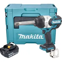 Makita Visseuse à chocs sans fil DTW 1005 F1J 18 V 1360 Nm 3/4" Brushless + 1 batterie 3,0 Ah + Makpac - sans chargeur