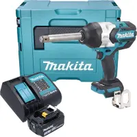 Makita Clé à chocs sans fil DTW 1005 SF1J 18 V 1360 Nm 3/4" Brushless + 1 batterie 3,0 Ah + chargeur + Makpac