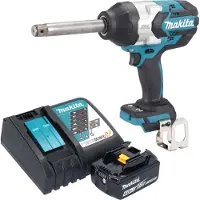 Makita Clé à chocs sans fil DTW 1005 RG1 18 V 1360 Nm 3/4" Brushless + 1 batterie 6,0 Ah + chargeur