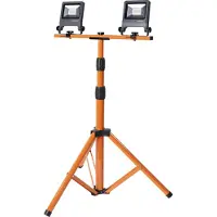 Osram LED Lampe de travail Tripod 2x20W 840, 4000K blanc froid, 3400 lm, IP65, réglable en hauteur 1,8m, 360