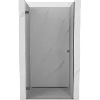 Mexen Lunar-B Porte de douche, ouverture à gauche, 70 cm, transparent, brossé Gun Gray - 832-070-000-66-00-L
