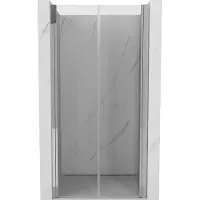 Mexen Mist Porte de douche pivotante 90 cm, transparente, chrome - 8A7-090-000-01-00