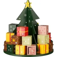 Mica Decorations Décoration de Noël Decoration tree - 27x27x30 cm - Mdf - Vert