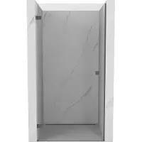 Mexen Lunar-B Paroi de douche gauche à charnières, 95 cm, transparent, Gun Metal - 832-095-000-95-00-L