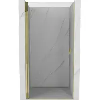 Mexen Mist-B Porte de cabine de douche, pivotante 75 cm, transparente, or - 8A2-075-000-50-00