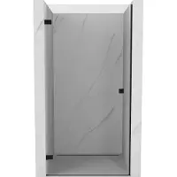 Mexen Lunar-B porte de douche pivotante gauche 85 cm, transparent, noir - 832-085-000-70-00-L