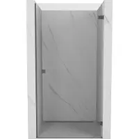 Mexen Lunar-B Porte de douche pivotante droite 95 cm, transparente, Gun Metal - 832-095-000-95-00-P