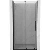 Mexen Velar porte de douche coulissante 90 cm, transparent, noir - 871-090-000-01-70