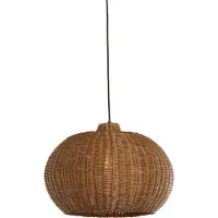 Light & Living Suspension - marron - Melzor - rotin - Ø 45cm - E27 - 2994183 -