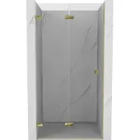 Mexen Lunar-F Paroi de douche pliante gauche 70 cm, transparent, or - 836-070-000-50-00-L