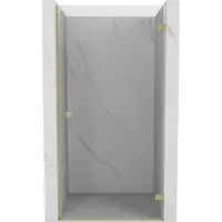 Mexen Lunar-B Porte de douche pivotante droite 100 cm, transparente, or brossé - 832-100-000-55-00-P
