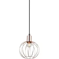 ITALUX Gervais lampe suspendue industrielle noire MDM-3344/1 BK+COP