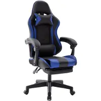 Delman chaise de bureau Gaming chaise Gaming chaise ergonomique avec repose-pieds repose-tête Gaming Chair 0060BU