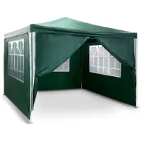 Plonos Pavillon de jardin Green 3x3m 4935