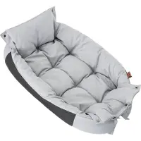 Doggy Lit et matelas pour chien 2 en 1 - 95x63 cm - Imperméable, pliable, antidérapant - Canapé et couchage pour chiens et chats |