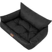 Doggy Coussin de jardin, Coussin pour balançoire de jardin avec dossier 100x50x55cm, couleur beige