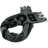 BOSS Rikard 10265631 Scarf Gris Homme