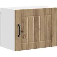 vidaXL Armoire murale LUCCA en chêne artisanal 50 x 31 x 40 cm, aggloméré