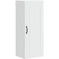 vidaXL Façade de lave-vaisselle Kalmar, blanche, 40 x 31 x 100 cm, aggloméré