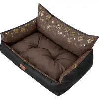 PillowPrim Lit pour chien "Joker Lite" -132x105 cm- Panier pour chien hydrofuge avec coussin amovible |