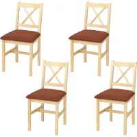 MCW Chaise de salle à manger -F77 (lot de 4)