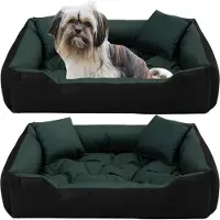 AIO Factory Lit pour chien ECCO 145x115 cm imperméable vert