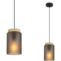 Toolight Lampe Suspendue APP1810-1CP Grey