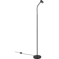 TRIO Lampadaire de conception Taryn Noir