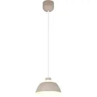 TRIO Lampe pendante de conception Tilos brun sable Ø 23cm