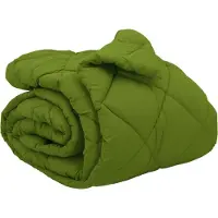vidaXL Couette d'hiver Vert 220 x 260 cm Microfibre
