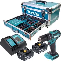 Makita DHP 483 Z Perceuse visseuse à percussion sans fil 18V 40Nm Solo - sans batterie, sans chargeur