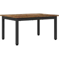 vidaXL Table basse en vieux bois 70 x 50 x 36 cm Bois composite