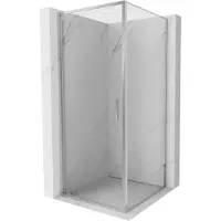 Mexen Exo Cabine de douche avec porte pivotante 85 x 85 cm, transparente, chrome - 817-085-085-01-00