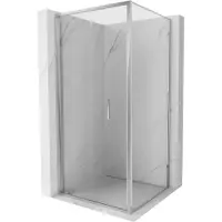 Mexen Exo faltbare Duschkkabine 95 x 95 cm, transparent, Chrom - 816-095-095-01-00