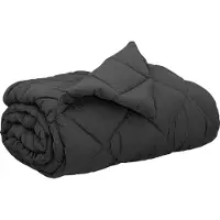 vidaXL Couette toute l'année Anthracite 220 x 240 cm Microfibre