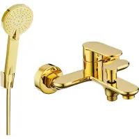 Mexen Milo R40 mitigeur bain avec accessoires, or (7133R40-50)