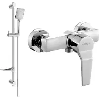 Mexen Caro DF62 mitigeur de douche avec accessoires, chrome (74664DF62-00)