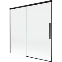 Mexen Rox Baignoire Paravent à 2 panneaux coulissants 100 x 150 cm, transparent, chrome - 8C9-100-003-01-00